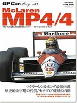 Gp Car Story Vol.01 Mc Laren MP4/4 Honda SAN-EI Mook Magazine Book - £43.05 GBP