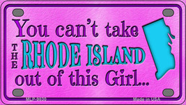 Rhode Island Girl Novelty Mini Metal License Plate Tag - £11.82 GBP