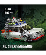 Technology car model building blocks MOC mini ghost movie car assembly b... - $678.92 MXN