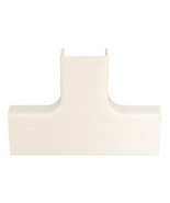 [Pack of 2] 3/4 inch Surface Mount Cable Raceway, Ivory, Tee - £21.08 GBP