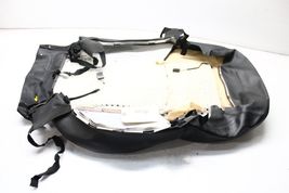 2009-2012 BMW 750Li 740i F01 FRONT LEFT UPPER SEAT LEATHER COVER BLACK H0730 image 7