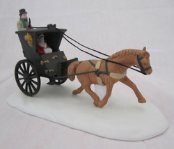 Department Dept 56 Heritage Village Collection Kings KING&#39;S ROAD CAB #55... - $36.42