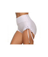  High Rise Ruched Yoga Shorts   Push up butt lifting design, sexy high c... - $18.25