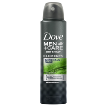 Dove Men + Care Elements Anti Perspirant Aerosol Spray 150mL – Minerals + Sage - £54.61 GBP