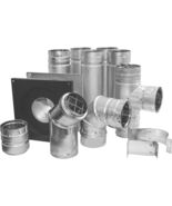 England&#39;s Stove AC-3000 DURAVENT 3PVL-KHA 3&quot; Pellet Stove Vent Kit, Stee... - $7,869.43 MXN