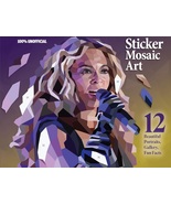 Stickers By Number Mosaic Art: 12 Beautiful Portraits, Gallery, Fun Facts - €17,18 EUR Stickers By Number Mosaic Art: 12 Beautiful Portraits, Gallery, Fun Facts - €17,18 EUR