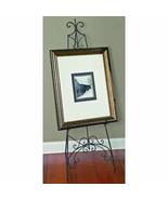 65in Black Metal Floor Easel Free Standing Art Display Tall Decorative P... - $84.69