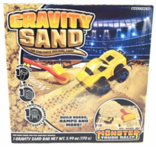New Gravity Sand Friction Monster Truck Toy Kids Play Set w/ Sand,Roller &amp; Mat - £7.35 GBP