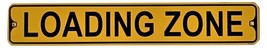 Loading Zone Aluminum Metal Street Sign 3&quot; x 18&quot; - £7.65 GBP