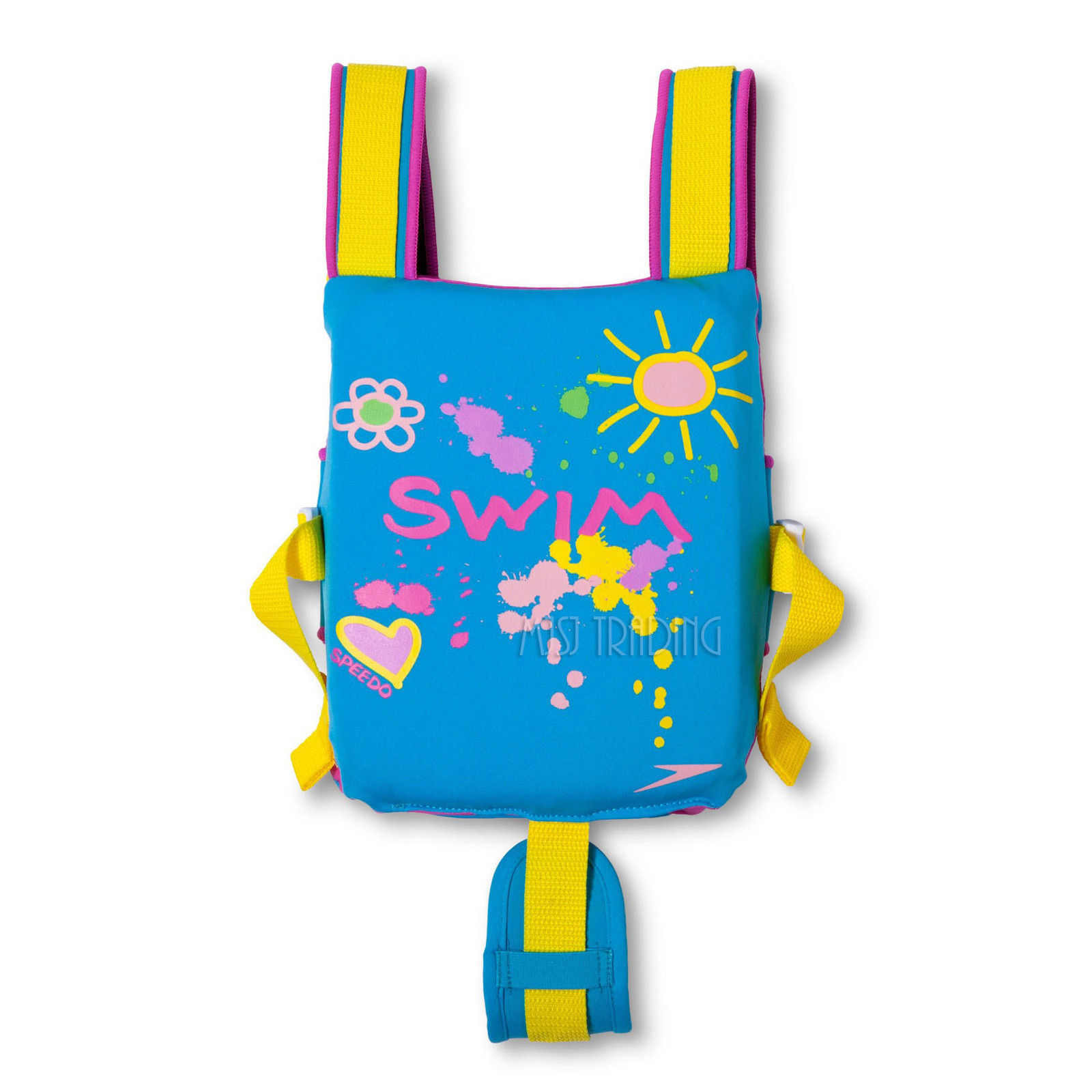 NWT Speedo Girls UV50 Float Coach Floatation help kids Learn to Swim Level 2 - $29.99