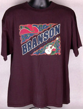 BRANSON MO T Shirt-Black-XL-Guitar Cowboy Hat-Country Music-Vacation Tra... - $14.95