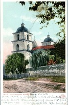 Santa Barbara Mission California Postcard Posted 1907  - £8.87 GBP