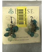 Barse Sterling Silver Turquoise Dangle Earrings Hanging Dangling NEW - $742.19 MXN