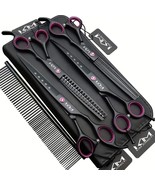 7. 0 Inches Professional Dog Grooming Scissors Set Straight &amp; Thinning &amp;... - $801.27 MXN