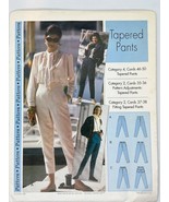Vintage Sewing Pattern Tapered Pants 1980s Misses/Misses Petite Sizes 6-... - $9.60