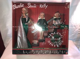 Singing Holiday Sisters Barbie Stacie &amp; Kelly Mint in Shelf-worn Box - £31.89 GBP