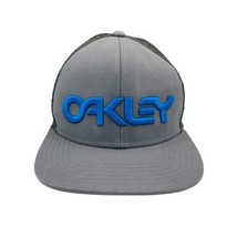 OAKLEY Mens Hat Surf Beach Snapback Blue/Gray Lightweight Cap - £15.18 GBP