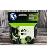 HP Printer Ink Cartridge - 60XL - Black - New - Sealed - £19.01 GBP