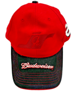 Chase Authentics dale earnhardt jr red/black budweiser #8 buckle adjusta... - $29.45