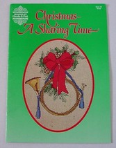 24-Page Booklet Counted Cross Stitch Patterns CHRISTMAS A SHARING TIME - $12.00