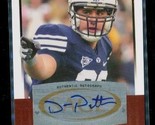 2010 SAGE Hit Auto Dennis Pitta A32 Rookie RC Brigham Young University F... - $9.89
