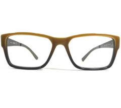 Diesel Eyeglasses Frames DL5027 col.041 Brown Yellow Square Full Rim 55-16-140 - $60.56