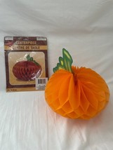 Pumpkin Centerpiece Paper 10&quot; Diameter (25 cm) - e381 - $5.54