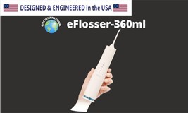 Flosser Waterpik Professional Cordless eFlosser-U 360ml Detachable WaterTank - £39.16 GBP