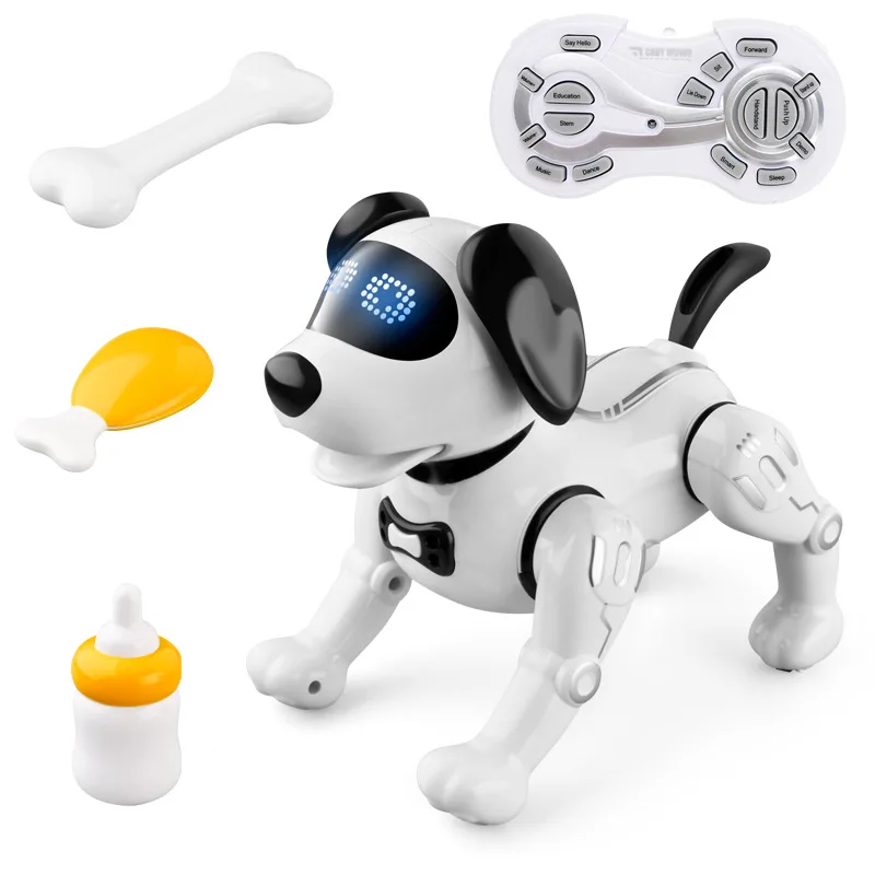 Remote Control Robot Dog Toy with Touch Function and Voice Rc Dog Robots... - £56.40 GBP