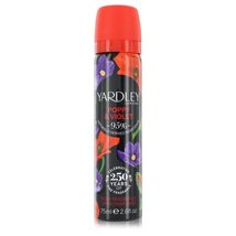 Yardley Poppy &amp; Violet by Yardley 2.6 oz Body Fragrance Spray - £4.55 GBP