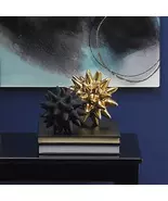 STORICO GOLD AND BLACK SPIKE SCULPTURE - $32.00
