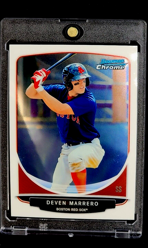 Primary image for 2013 Bowman Chrome Prospects #BCP120 Deven Marrero Boston Red Sox Baseball Card