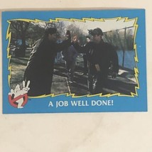 Ghostbusters 2 Vintage Trading Card #43 A Job Well Done - £1.56 GBP