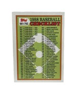 1988 Topps Checklist Card #776 661-792 - $0.98