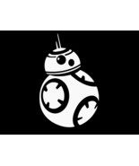 Star Wars Droid Sphero BB8 Vinyl Decal Car Window Wall Sticker CHOOSE SI... - £2.21 GBP+