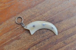 hand made key chain camel bone new from the Eagle Collection Z.6Q - £7.44 GBP