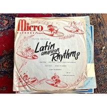 Latin American Rhythms No 40 Canada Micro Records 10&quot; Vinyl Lp Record - £15.63 GBP