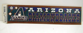 iNAUGURAL Arizona Diamondback Bumpersticker Strip MLB - £3.60 GBP