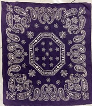 Vtg Antique ELEPHANT TRUNK UP Cotton Biker KERCHIEF BANDANA Hanky Blue - $730.69 MXN