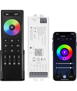 Wb5 Wifi Pwm 12V/24V Led Controller With Rc03Rfb Rf Remote Control 4-Zon... - $1,156.00 MXN