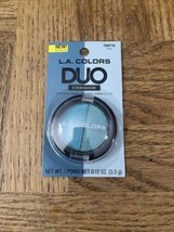 L.A. Colors Duo Eyeshadow Blue - £7.63 GBP