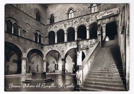 Italy Postcard Florence Palais du Barigel Constable Chief&#39;s Palace Court - £1.63 GBP