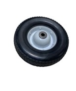 Heavy Duty 10-Inch Solid Rubber Flat Free Tubeless Hand Truck Tire Wheel - $25.98 CAD