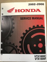 2002 2003 2004 2005 2006 2007 2008 HONDA VTX1800C/F Service Shop Manual New - £113.02 GBP