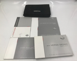 2015 Nissan Versa Sedan Owners Manual Set with Case OEM B03B54043 - $40.49