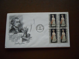 1965 John Copley American Artist First Day Issue Envelope and Stamp Scot... - £2.00 GBP