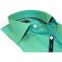 Men's Shirt Charles TYRWHITT Turkey 100% Cotton French Cuffs CHT-2 Green image 2