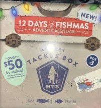 12 Days of Fishmas Holiday Fishing Lures Advent Calendar  Freshwater Mys... - £31.13 GBP
