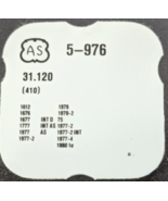 NOS Genuine AS 5&quot; Cal. 976 1012 1676 1978 WINDING PINION - WATCH PART 31... - $18.81 CAD