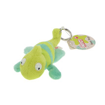 NICI Chameleon Chamilla Key Chain Animal Plush Beanbag 4 inches 10 cm - £8.99 GBP